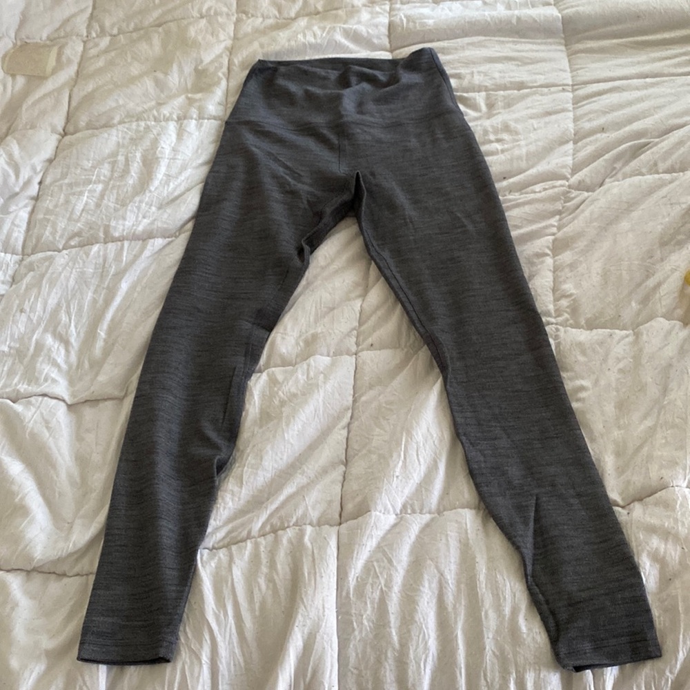Lululemon high rise grey leggings